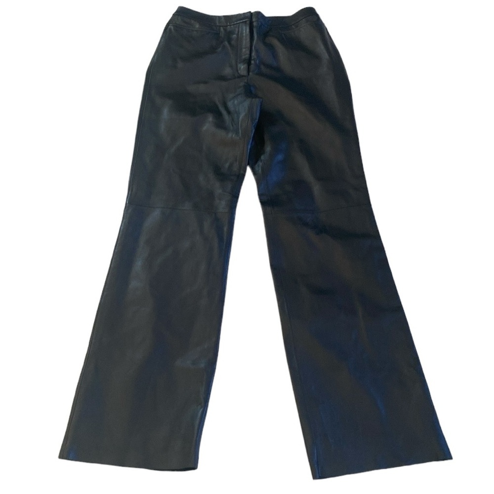Classiques Entier Leather Pants Sz 8 China Angie Pkt Pant Black Lining 2 Pockets
